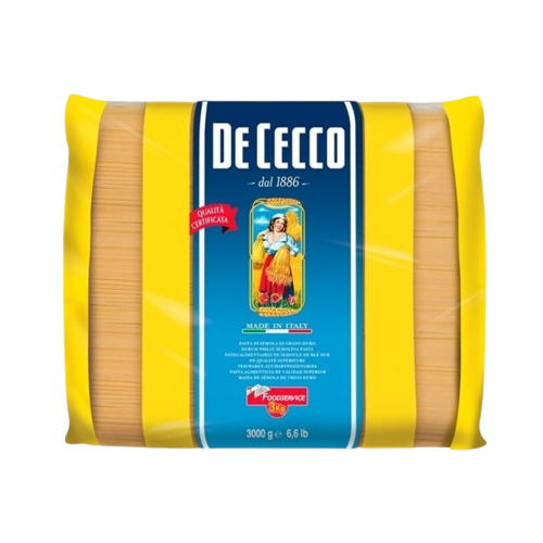 DE CECCO PASTA DI SEMOLA LINGUINE 3 KG (4 in a box)