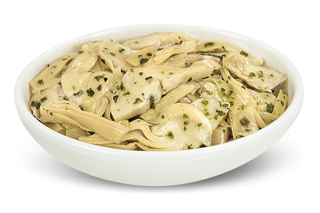 DEMETRA ARTICHOKES SLICED SAUTEED POUCH 700 GR (6 in a box)