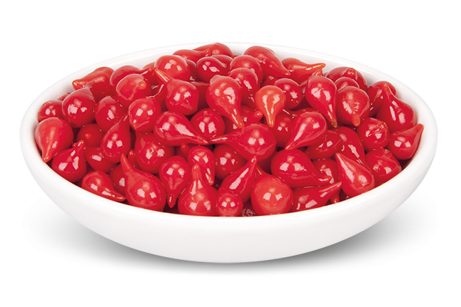 DEMETRA PEPPER RED DROPS SWEET AND SOUR TIN 790 GR (6 in a box)