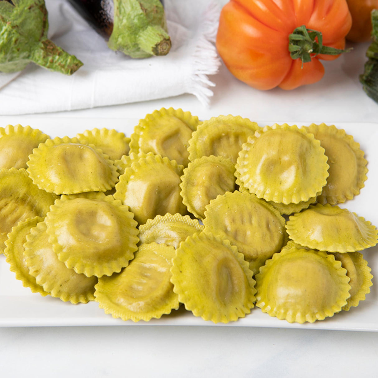 SCOIATTOLO STUFFED PASTA RAVIOLI WITH BURRATA AND LEMON 200 GR (6 in a box)