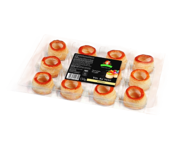 GECCHELE DESSERT VOL AU VENT PUFF PASTRY 150 GR (12 in a box)