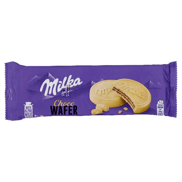 MILKA WAFER CHOCOWAFER WHITE 180 GR (18 in a box)