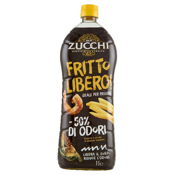 ZUCCHI SUNFLOWER SEED OIL FRITTO LIBERO PET 1 LT (12 in a box)