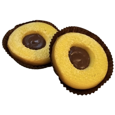 DESSERT PASTRY BISCUITS OCCHI DI BUE DARK CHOCOLATE 1.5 KG (1 in a box)