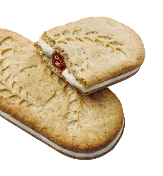 VITASNELLA BISCUITS SANDWICH CEREALYO FILLED RED FRUITS X5 253 GR (12 in a box)