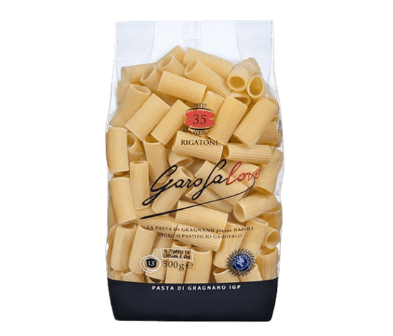 GAROFALO PASTA DI GRAGNANO IGP RIGATONI N.35 500 GR (16 in a box)