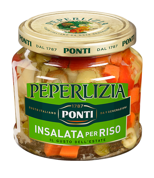 PONTI PEPERLIZIA INSALATA FOR RICE 350 GR (12 in a box)