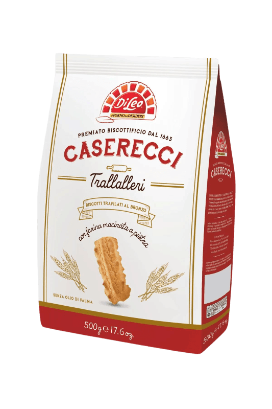 DI LEO CASERECCI BISCOTTI TRALLALLERI 500 GR (8 in a box)