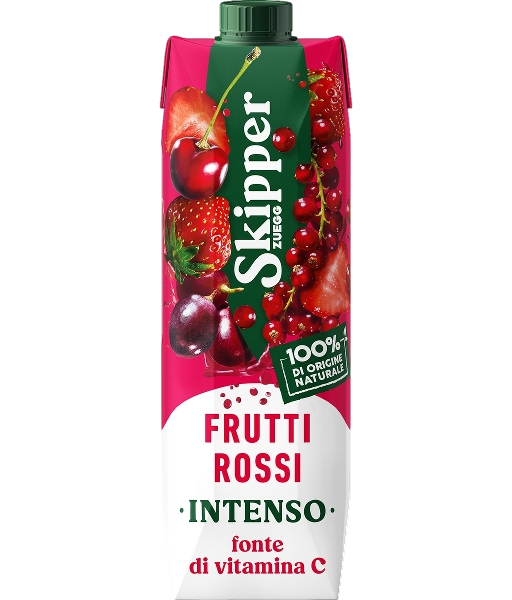 SKIPPER FRUIT JUICE INTENSO RED FRUITS BRICK 1 LT (12 in a box)