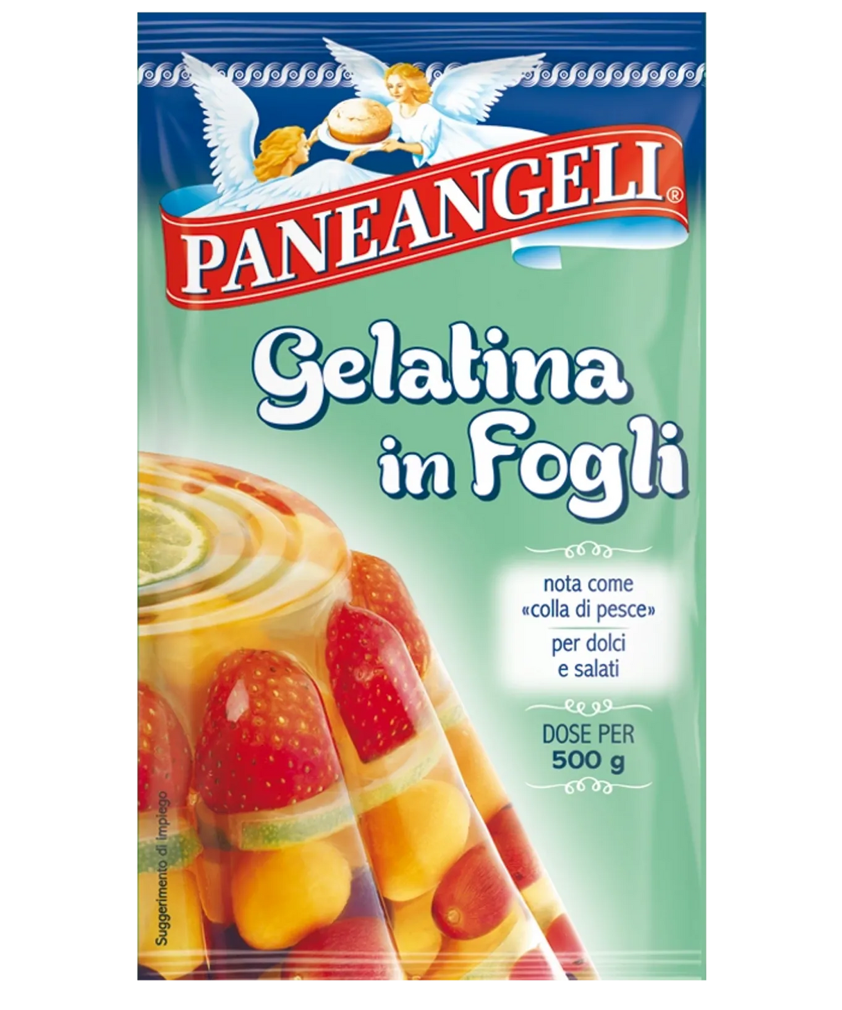 PANEANGELI EDIBLE JELLY IN SHEETS 12 GR (30 in a box)