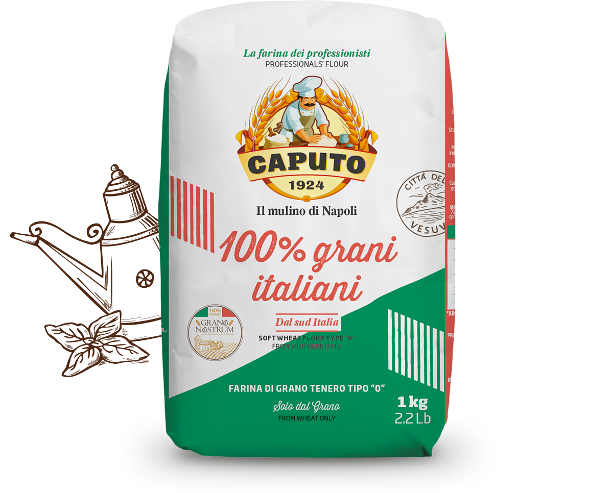 CAPUTO FLOURS ITALIANA TYPE "0" 1 KG (10 in a box)
