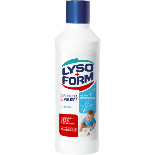 LYSOFORM FLOOR DETERGENTS DISINFECTANT CLASSIC 1.1 LT (12 in a box)