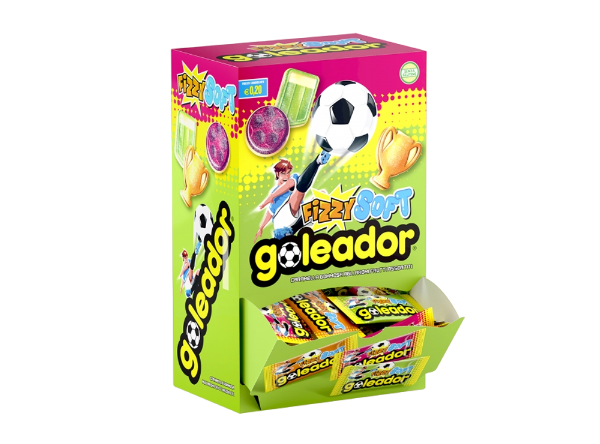 GELCO EXPO CANDY GOLEADOR FIZZY SOFT X180 (1 in a box)