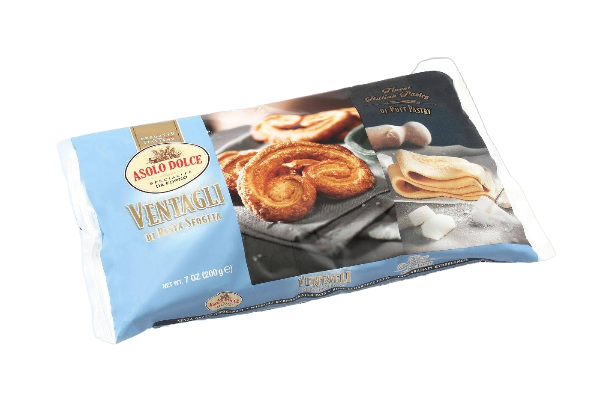 ASOLO DOLCE BISCOTTI VENTAGLI 120 GR (20 in a box)