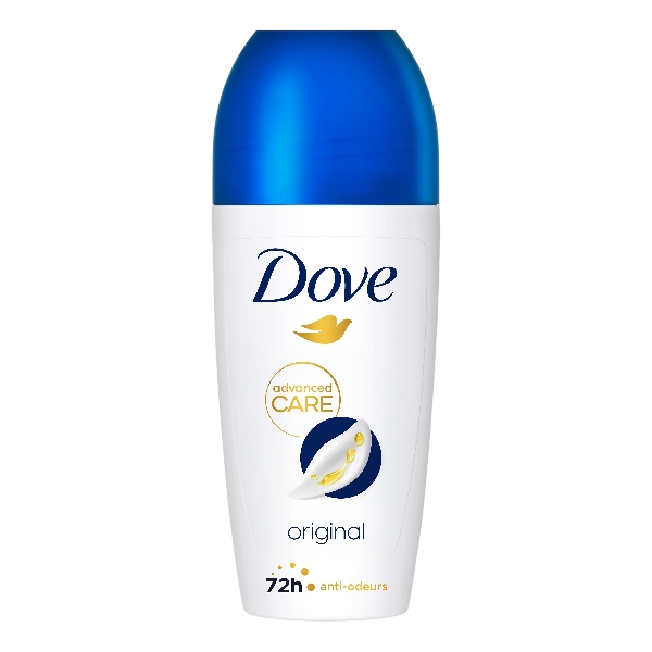 DOVE DEO ORIGINAL ADVANCED CARE ROLL ON 50 ML (6 in a box)