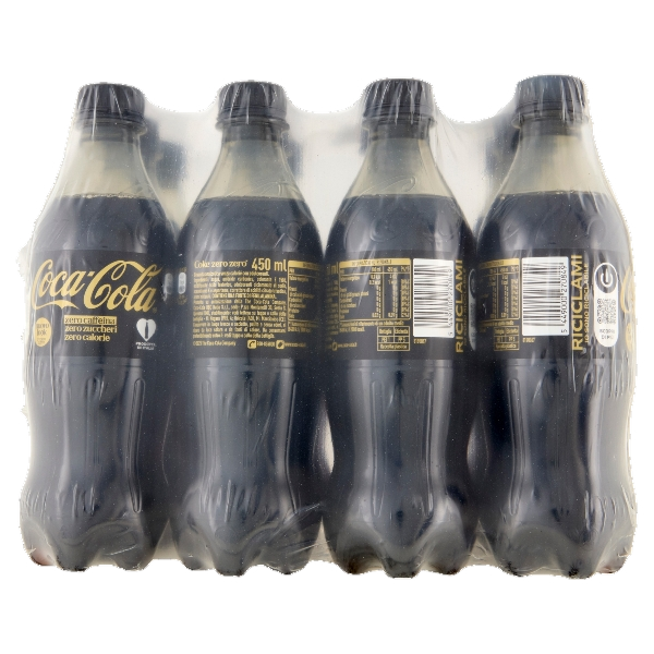 COCA COLA ZERO SUGAR WITHOUT CAFFEINE PET 450 ML (12 in a box)