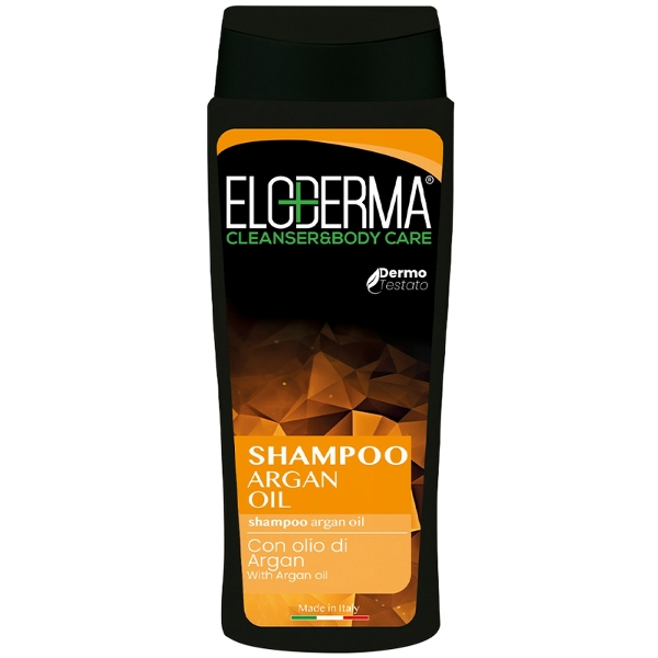 ELODERMA SHAMPOO ARGAN OIL 75 ML (12 in a box)