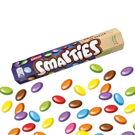 NESTLE SMARTIES EXPO CONFETTI CHOCOLATE 38 GR (24 in a box)