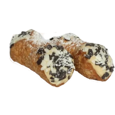 DESSERT CANNOLI SICILIANI MEDIUM FILLED SALTED CARAMEL CREAM TRAY 2 KG (1 in a box)