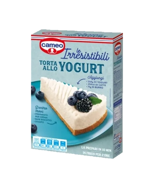 CAMEO PREPARED FOR TORTA YOGURT 235 GR (6 in a box)