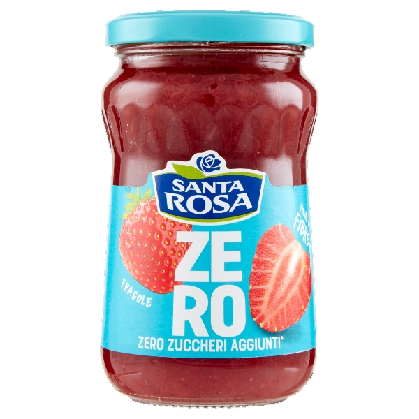 SANTA ROSA ZERO JAMS STRAWBERRY 300 GR (12 in a box)