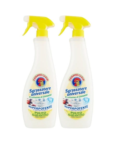 CHANTECLAIR DEGREASER UNIVERSALE LEMON SPRAY 600 ML X2 (6 in a box)