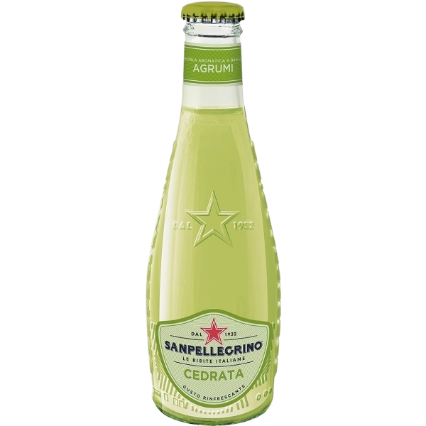 SAN PELLEGRINO CEDRATA GLASS 20 CL X4 (6 in a box)