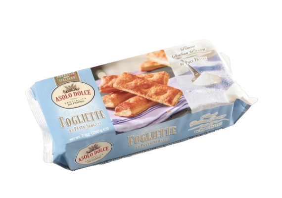 ASOLO DOLCE SNACK FOGLIETTE 125 GR (21 in a box)