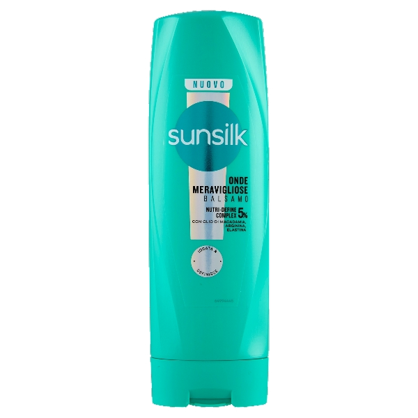 SUNSILK CONDITIONER ONDE MERAVIGLIOSE CURLY HAIR 200 ML (12 in a box)