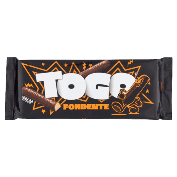 PAVESI SNACK BARS TOGO FONDENTE DARK CHOCOLATE 120 GR (12 in a box)