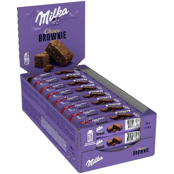 MILKA EXPO CHOCO BROWNIE 52 GR (24 in a box)