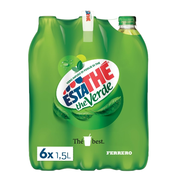 ESTATHE' TEA GREEN PET 1.5 LT (6 in a box)