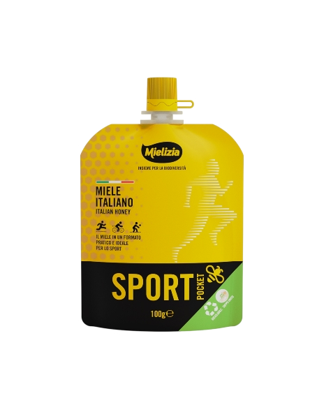 MIELIZIA HONEY SPORT POCKET 100 GR (18 in a box)