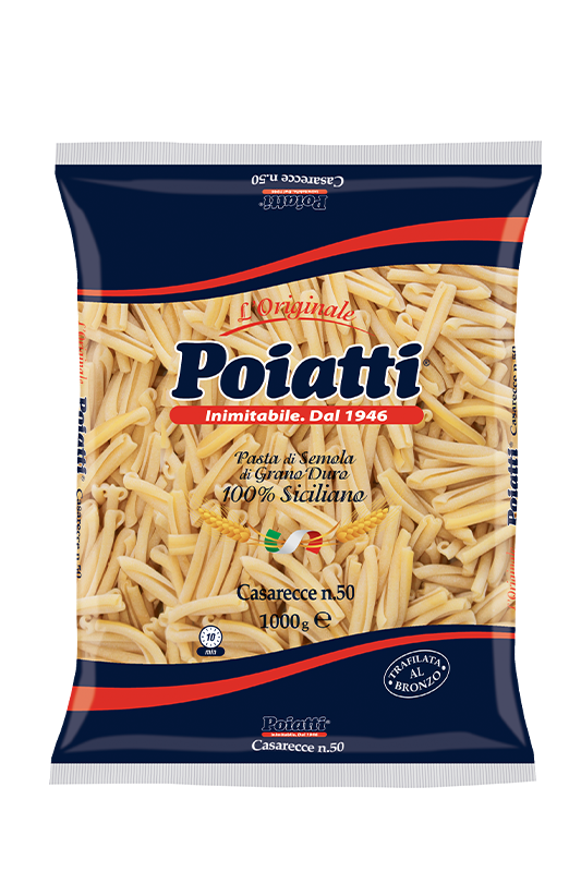 POIATTI PASTA DI SEMOLA CASARECCE N.50 1 KG (12 in a box)