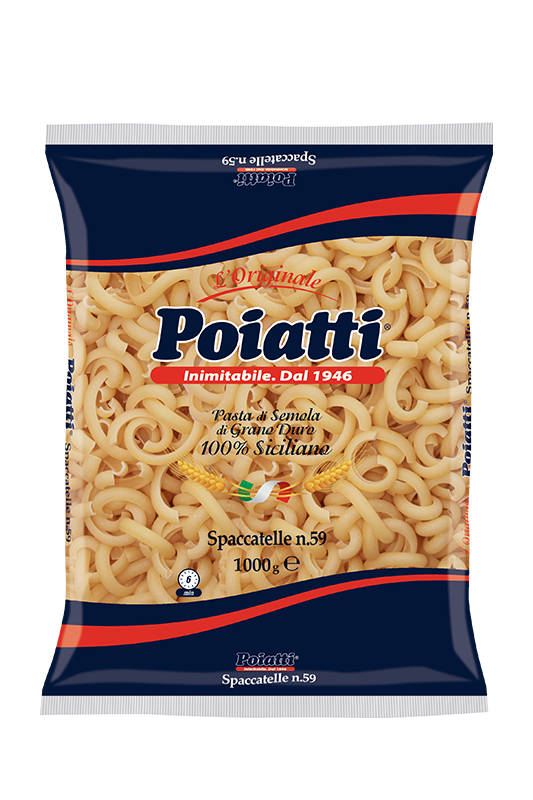 POIATTI PASTA DI SEMOLA SPACCATELLE N.59 1 KG (12 in a box)