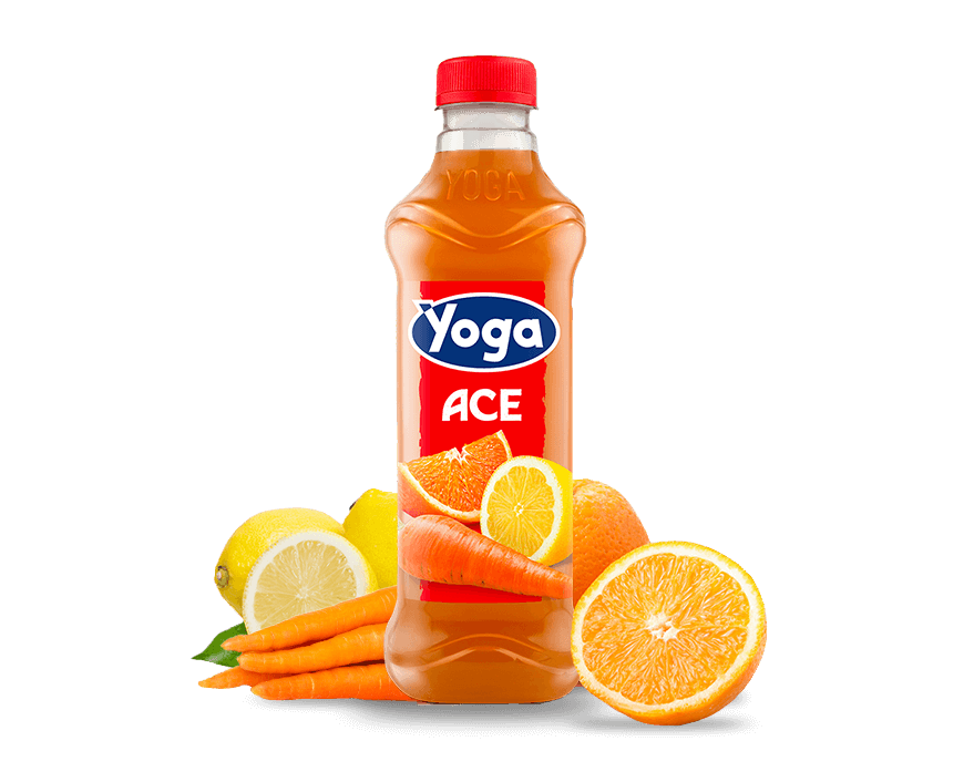 YOGA NETTARE FRUIT JUICE ACE PET 1 LT (6 IN A BOX)