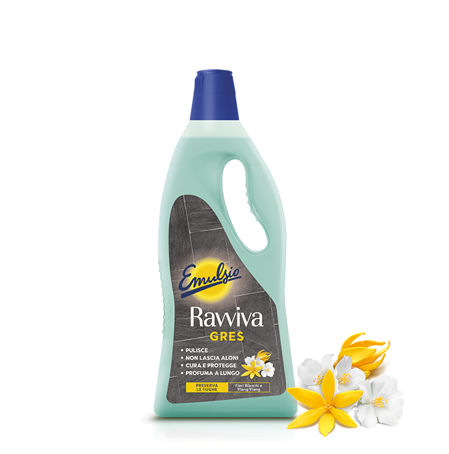 EMULSIO FLOOR DETERGETS RAVVIVA GRES 750 ML (12 in a box)