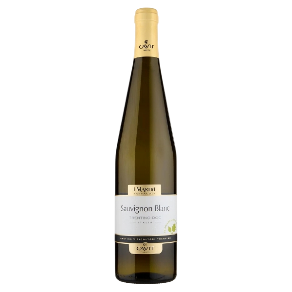 VINI ITALIA WHITE WINE CAVIT SAUVIGNON BLANC DOC, TRENTINO, ITALY 75 CL (6 IN A BOX)