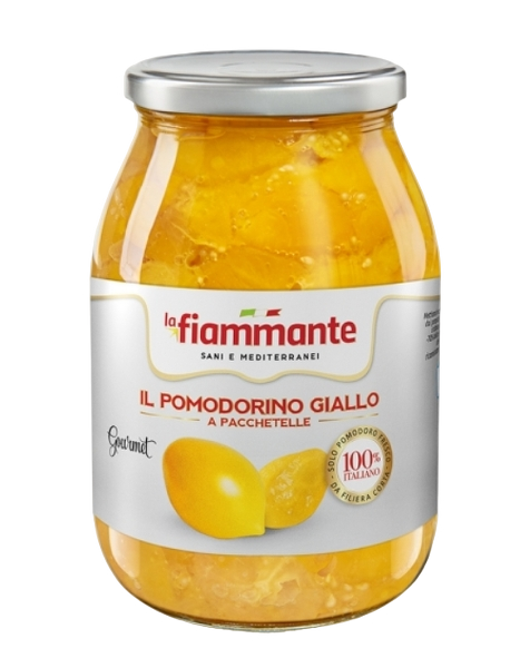 LA FIAMMANTE IL POMODORINO GIALLO A PACCHETELLE JAR 950 GR (6 in a box)