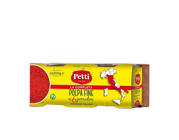 PETTI POLPA DI POMODORO FINE LA COMPLETA X2 400 GR (12 in a box)