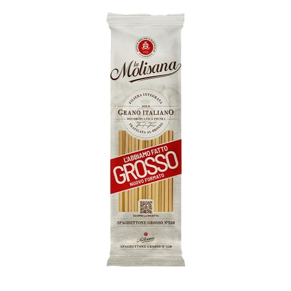 MOLISANA PASTA DI SEMOLA SPAGHETTONE GROSSO N.230 500 GR (24 in a box)