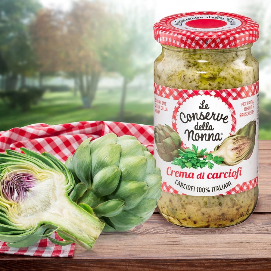 CONSERVE DELLA NONNA PATE' CREAM ARTICHOKES 190 GR (6 in a box)