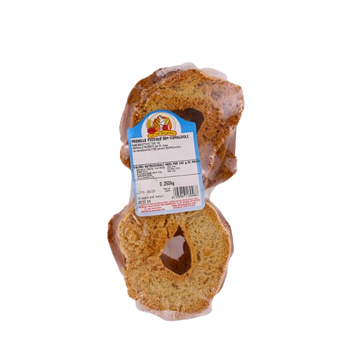 VOSTRO FORNAIO PANE SNACK FRESELLE BIANCHE 250 GR (25 in a box)