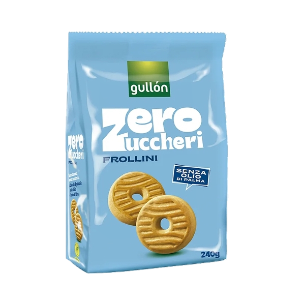 GULLON BISCOTTI ZERO ZUCCHERI FROLLINI 240 GR (10 in a box)