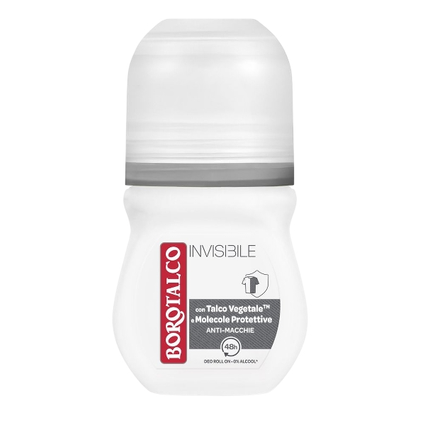 BOROTALCO DEO ROLL ON INVISIBILE 50 ML (6 in a box)