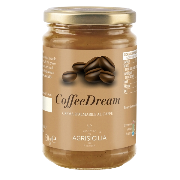 AGRISICILIA SPREAD CREAM COFFEEDREAM 330 GR (6 in a box)