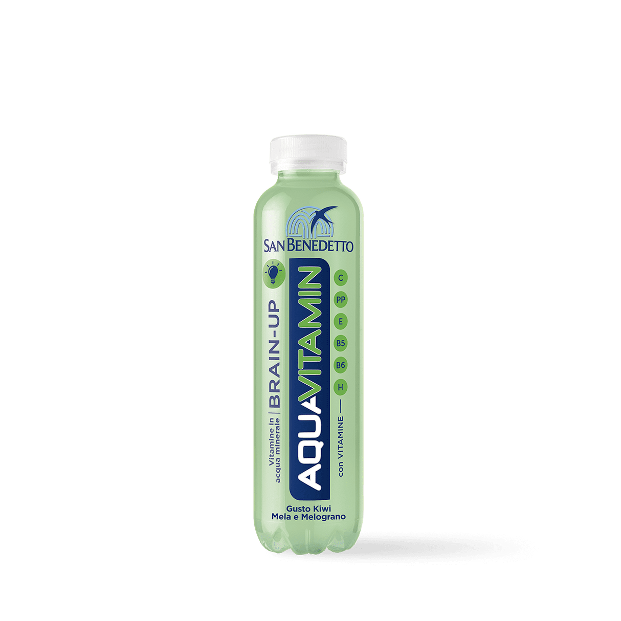 SAN BENEDETTO AQUAVITAMIN C BRAIN-UP KIWI/APPLE/POMEGRANATE PET 400 ML (12 in a box)
