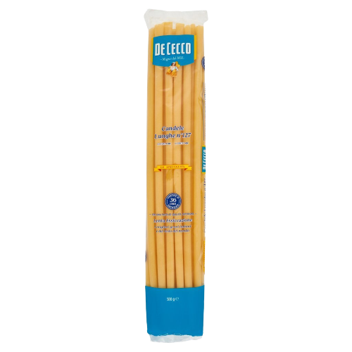 DE CECCO PASTA DI SEMOLA FORMATI SPECIALI CANDELE LUNGHE N.127 500 GR (12 in a box)