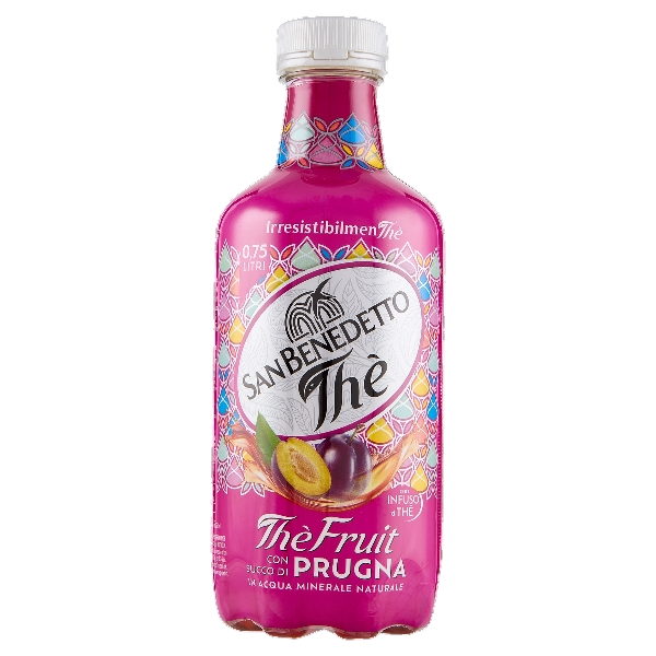SAN BENEDETTO TEA FRUIT PRUGNA PET 750 ML (6 in a box)