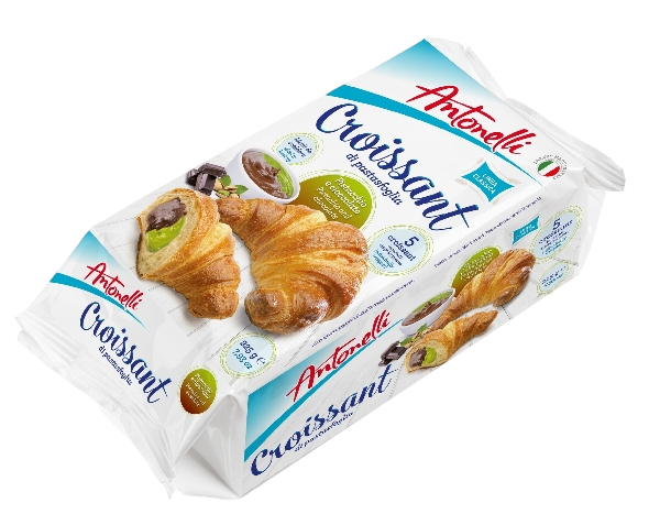 ANTONELLI CROISSANT PISTACHIO CHOCOLATE CREAM X5 250 GR (8 in a box)